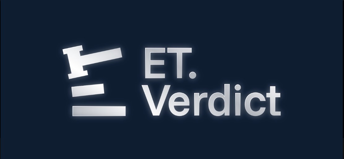 Screenshot of ET.Verdict AI-Powered Legal Platform