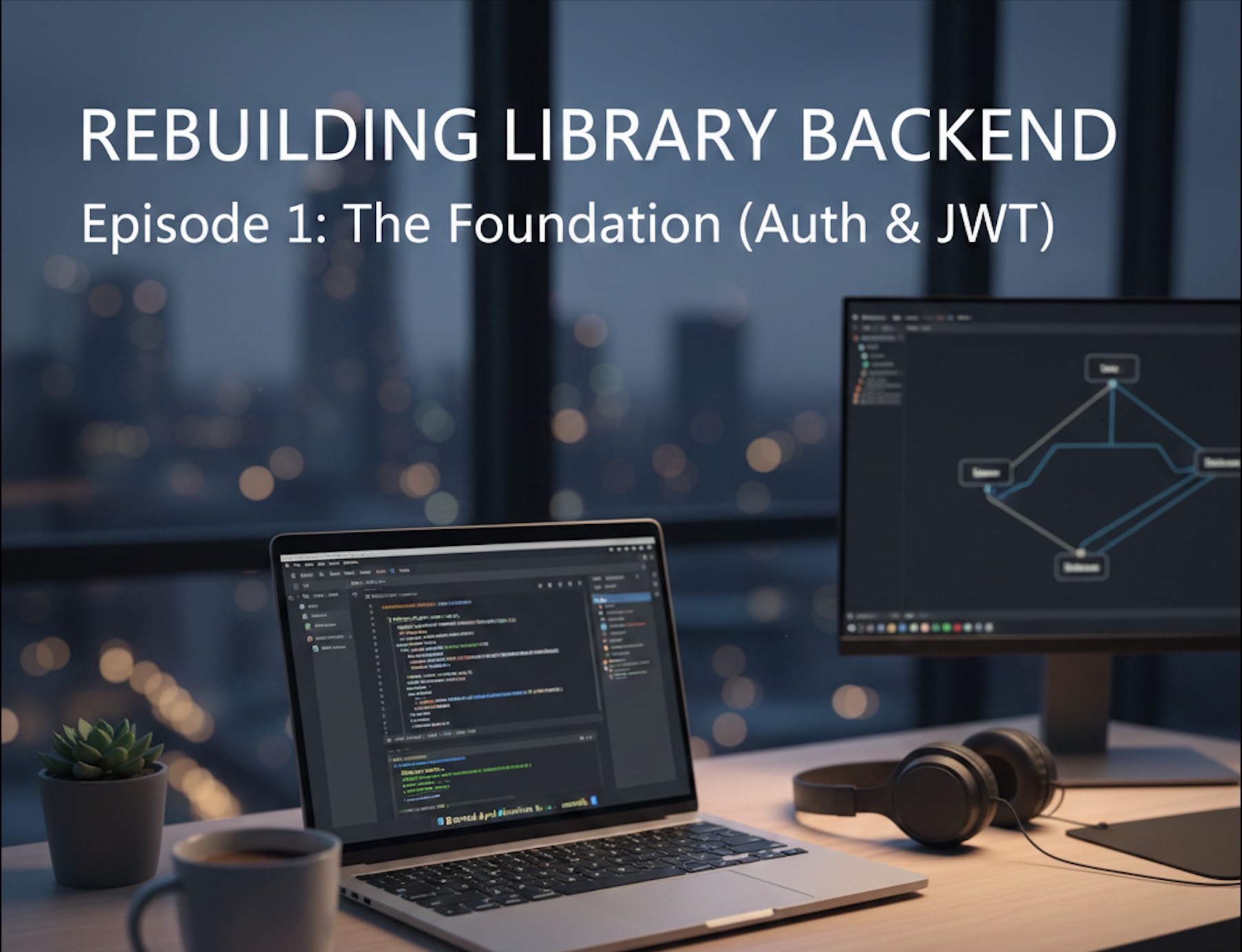 Cover image for Building a E-Library Services from Scratch : Day 1